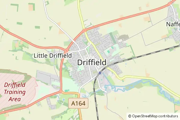 Mapa Driffield