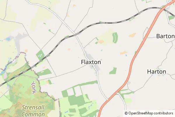 Mapa Flaxton