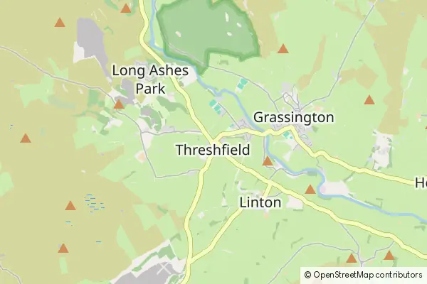 Mapa Threshfield