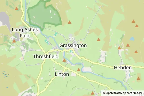 Mapa Grassington