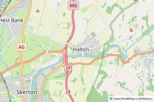 Mapa Halton