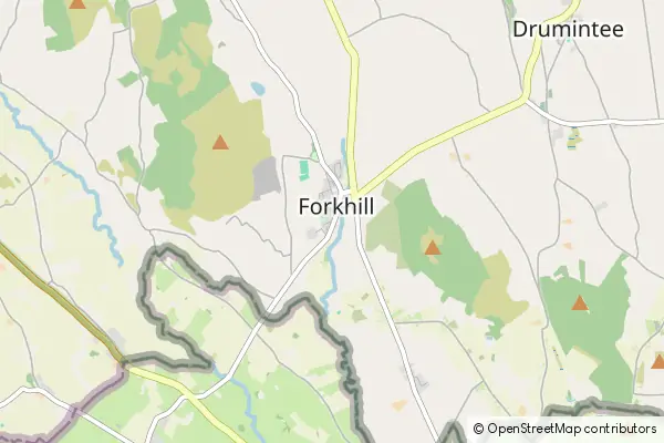 Mapa Forkhill