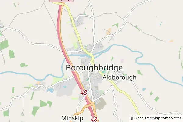 Mapa Boroughbridge