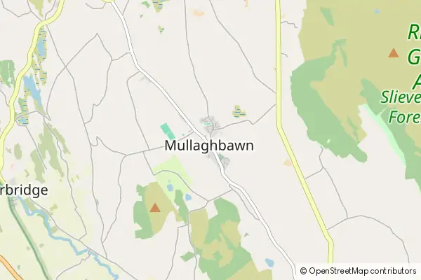 Mapa Mullaghbawn