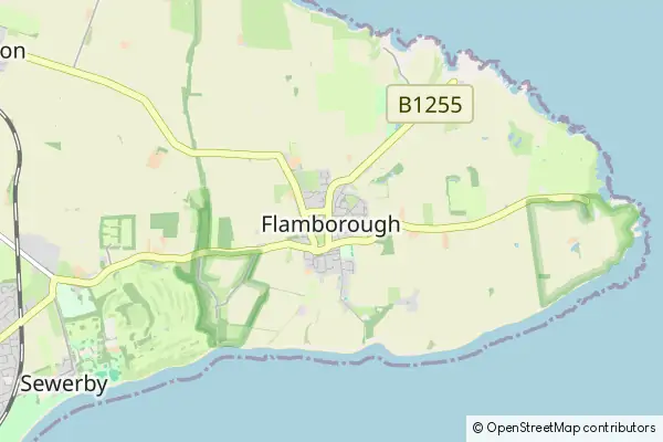 Mapa Flamborough