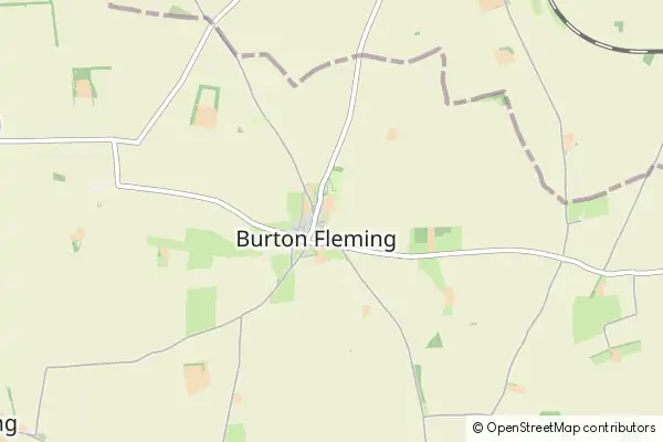 Mapa Burton Fleming