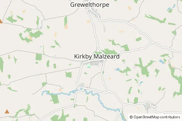 Mapa Kirkby Malzeard