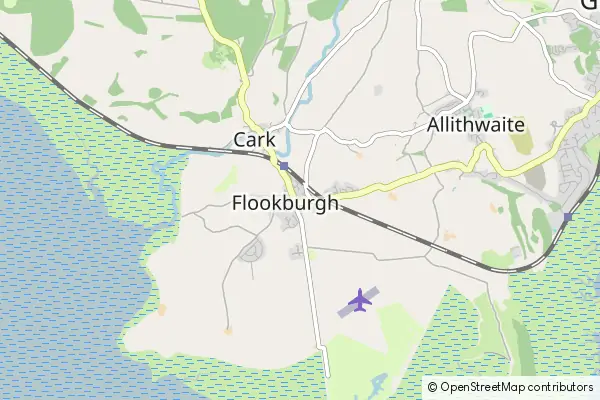 Mapa Flookburgh