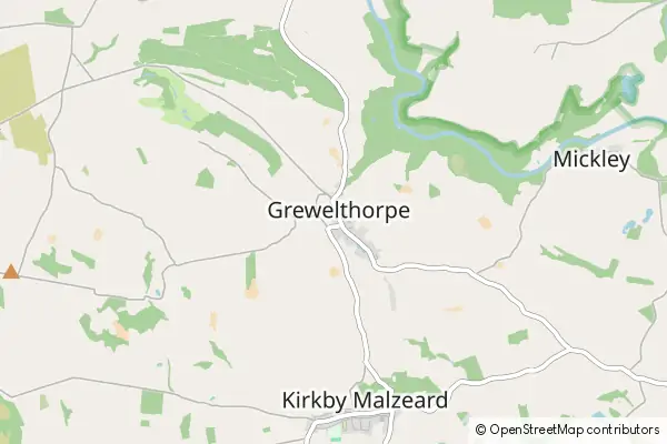 Mapa Grewelthorpe