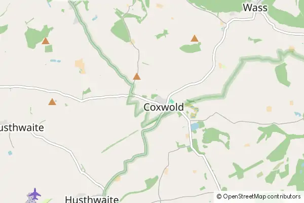 Mapa Coxwold