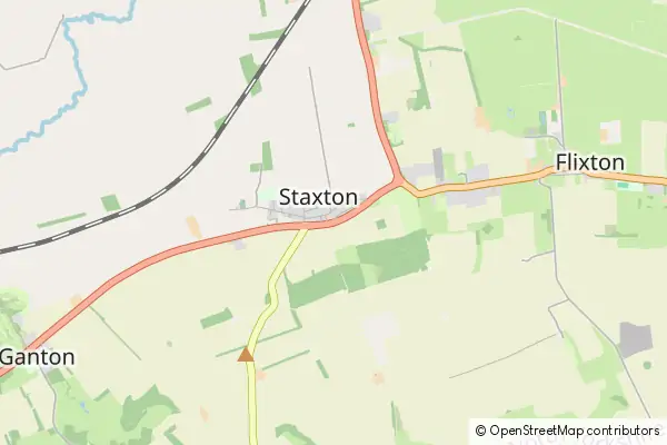 Mapa Staxton