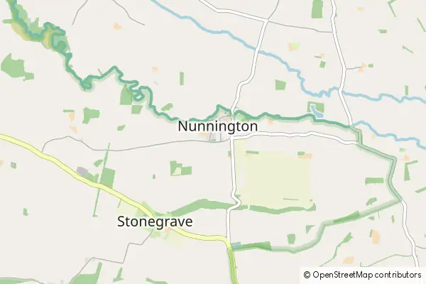 Mapa Nunnington