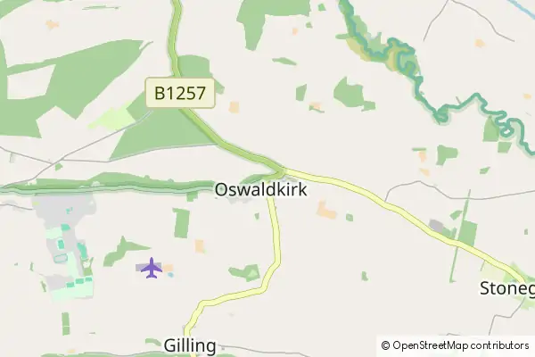 Mapa Oswaldkirk