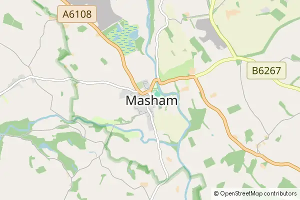 Mapa Masham