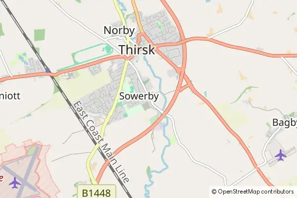 Mapa Sowerby