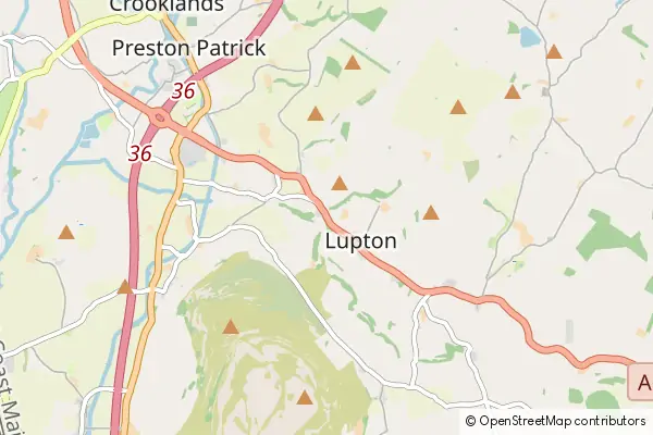 Mapa Lupton