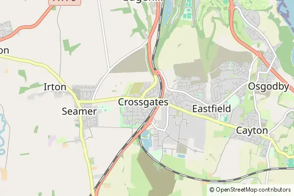 Mapa Crossgates