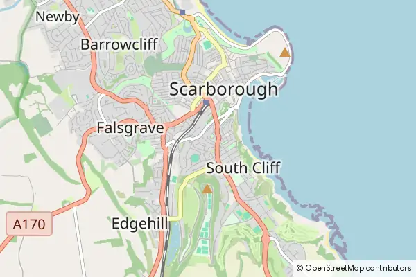 Mapa Scarborough