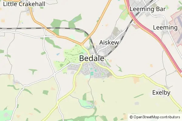 Mapa Bedale