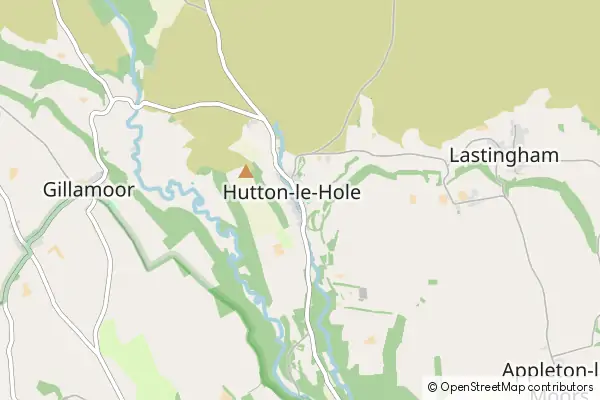 Mapa Hutton le Hole