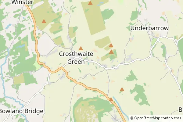 Mapa Crosthwaite