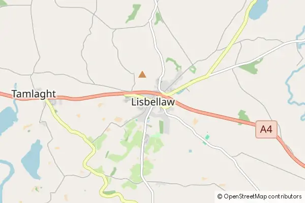 Mapa Lisbellaw