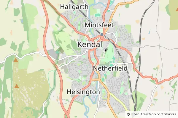 Mapa Kendal