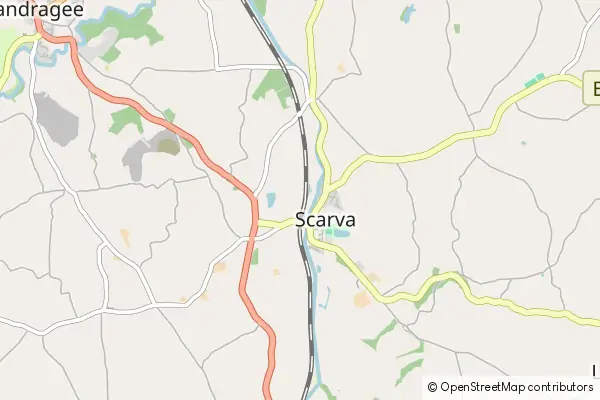 Mapa Scarva