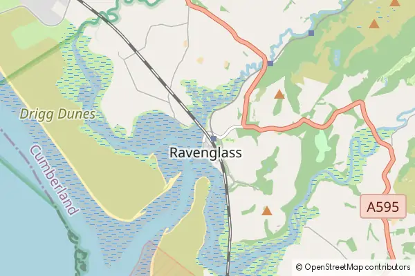 Mapa Ravenglass