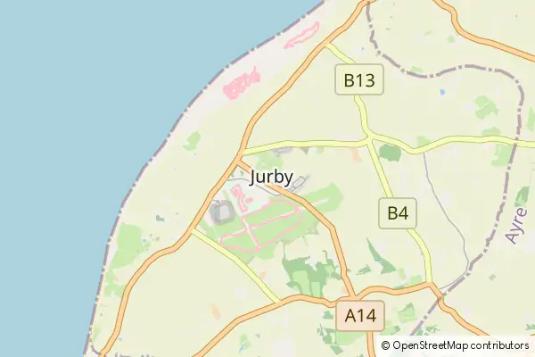 Mapa Jurby