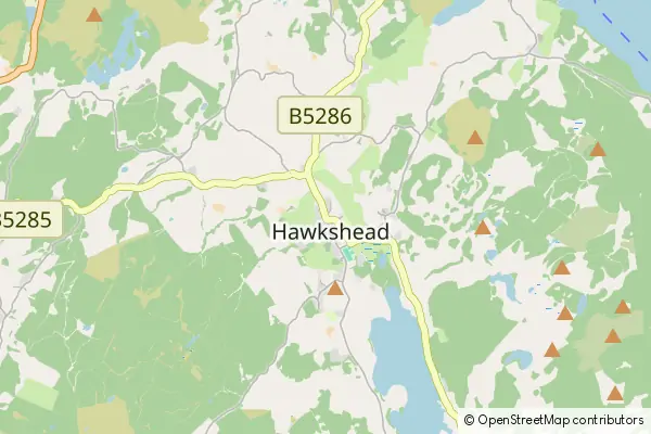 Mapa Hawkshead