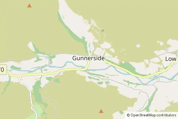 Mapa Gunnerside