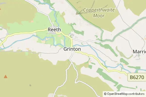 Mapa Grinton