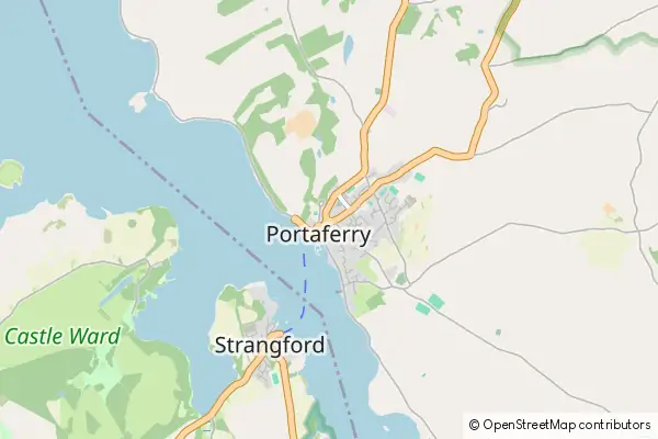 Mapa Portaferry