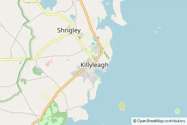 Mapa Killyleagh