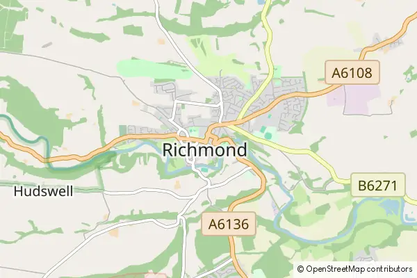 Mapa Richmond