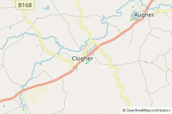 Mapa Clogher