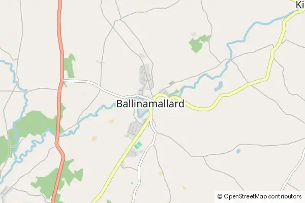 Mapa Ballinamallard