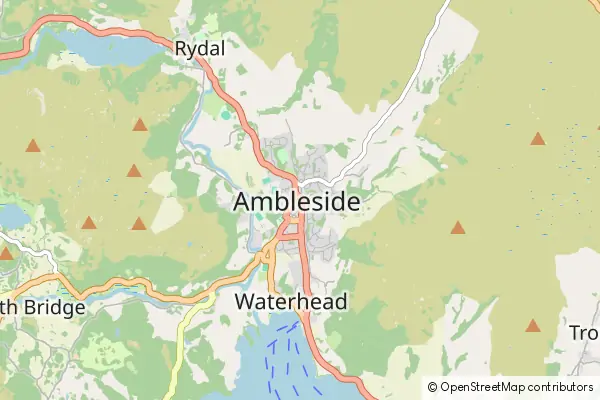 Mapa Ambleside