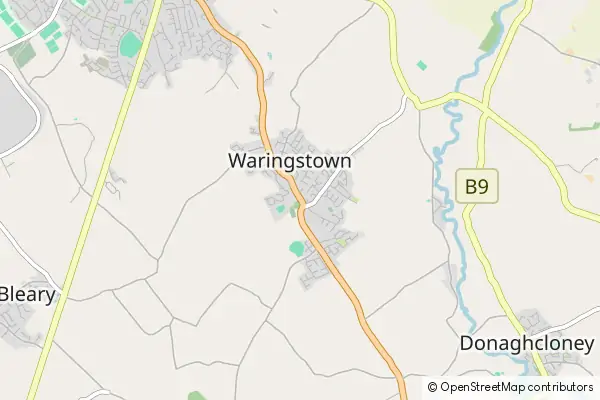 Mapa Waringstown