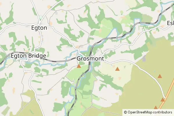 Mapa Grosmont