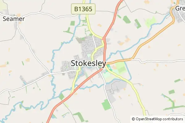 Mapa Stokesley