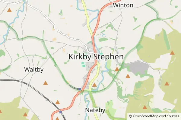 Mapa Kirkby Stephen