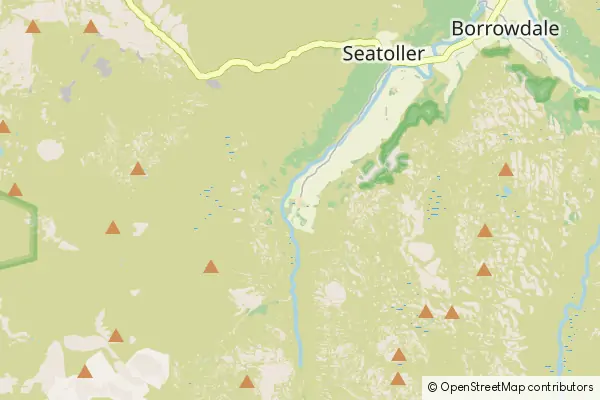 Mapa Seathwaite