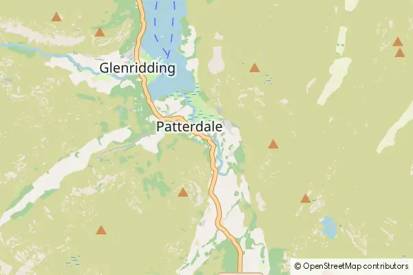 Mapa Patterdale