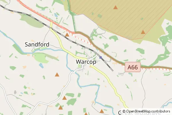 Mapa Warcop