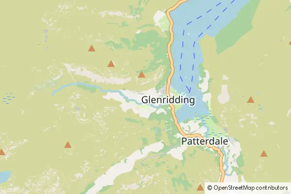 Mapa Glenridding