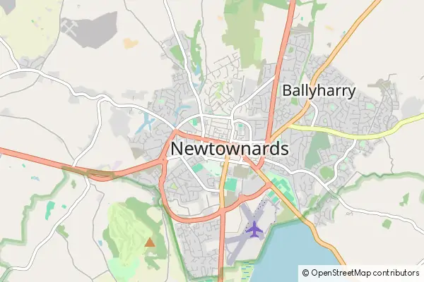 Mapa Newtownards