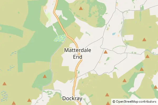 Mapa Matterdale End