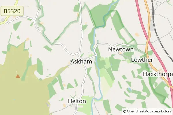 Mapa Askham